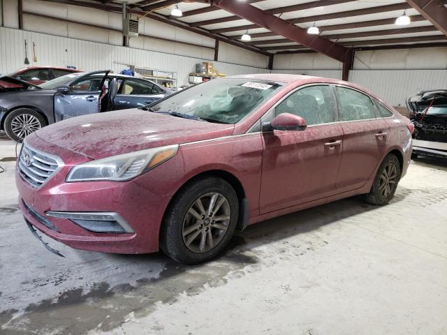  HYUNDAI SONATA 2015 Czerwony