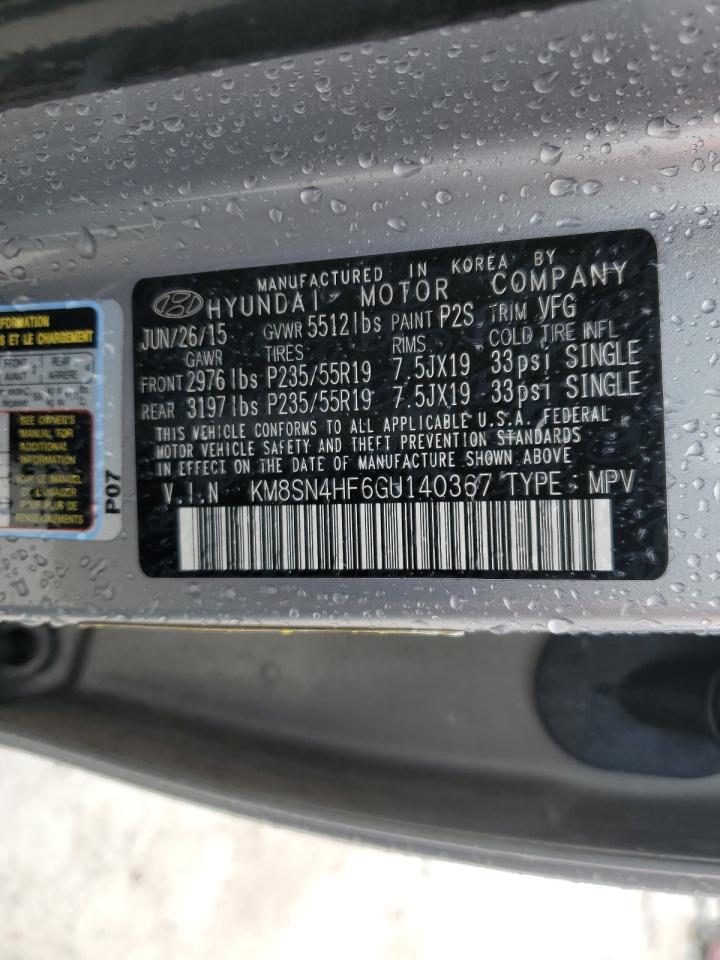 2016 Hyundai Santa Fe - Image 16