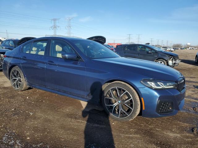  BMW 5 SERIES 2021 Blue