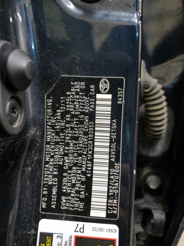 2012 Toyota Camry - Image 12