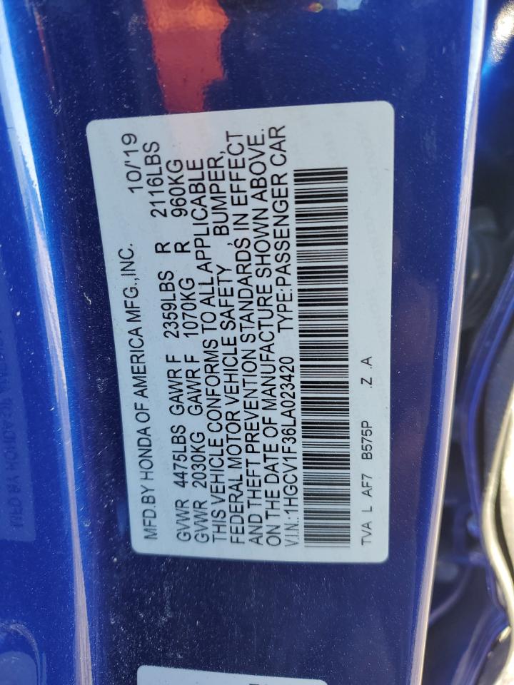 2020 Honda Accord - Image 15