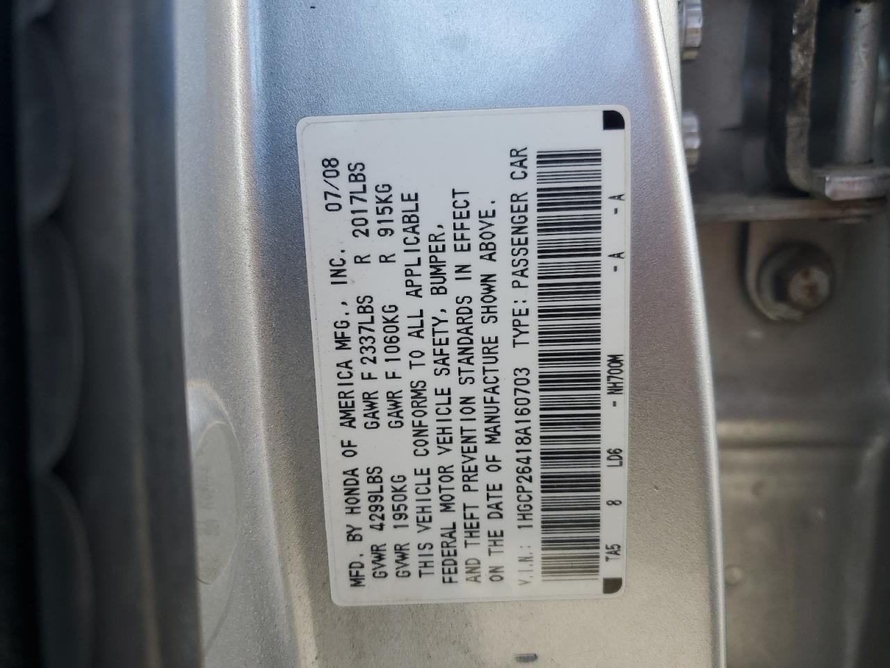 2008 Honda Accord - Image 12
