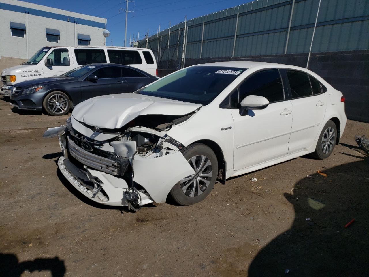 JTDEAMDE4MJ003256 TOYOTA COROLLA 2021