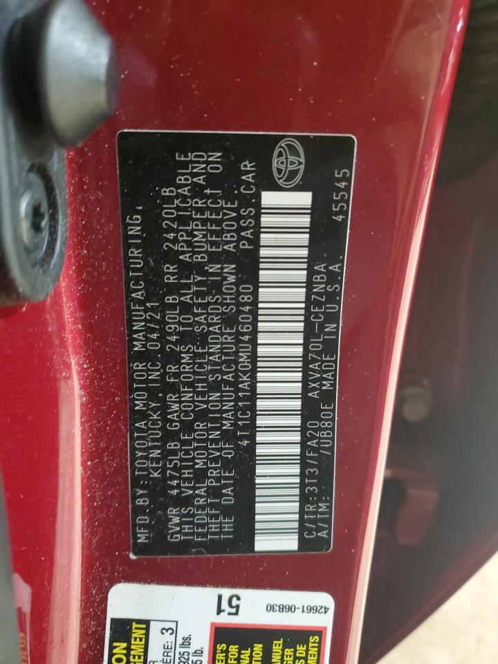 2021 Toyota Camry - Image 12