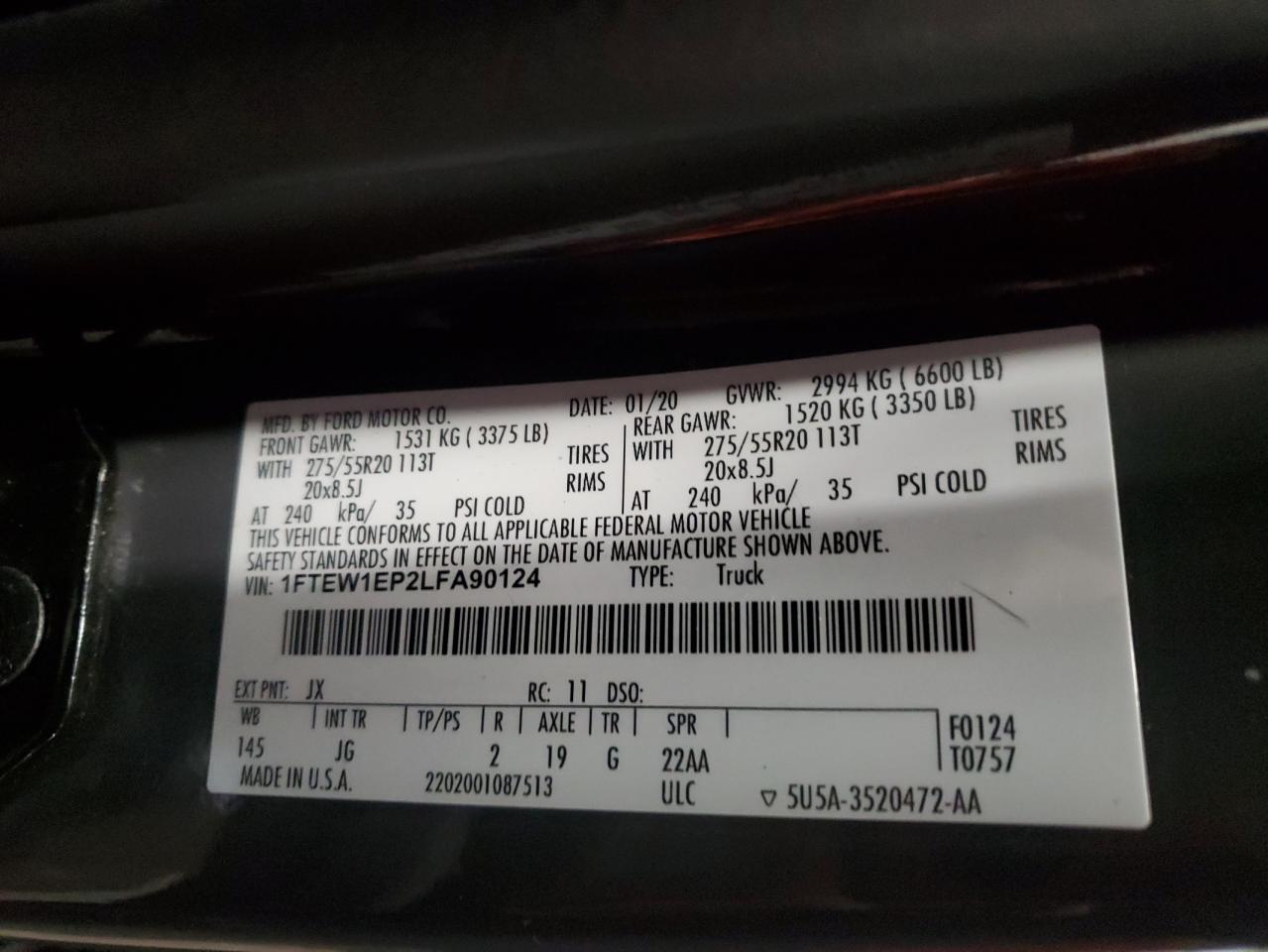 2020 Ford F-150 - Image 13