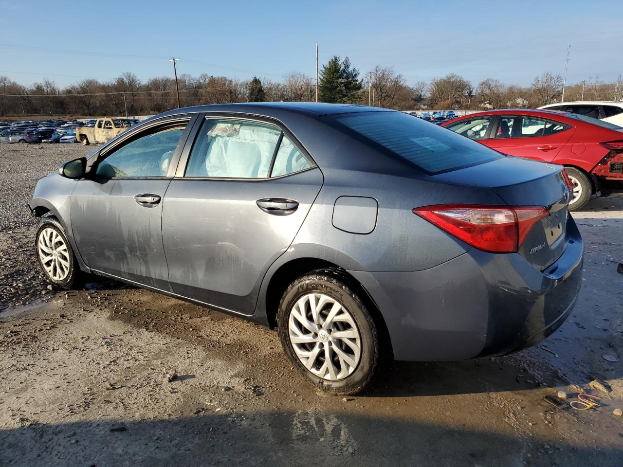 2017 Toyota Corolla L grey null gas 2T1BURHE3HC928971 photo #3