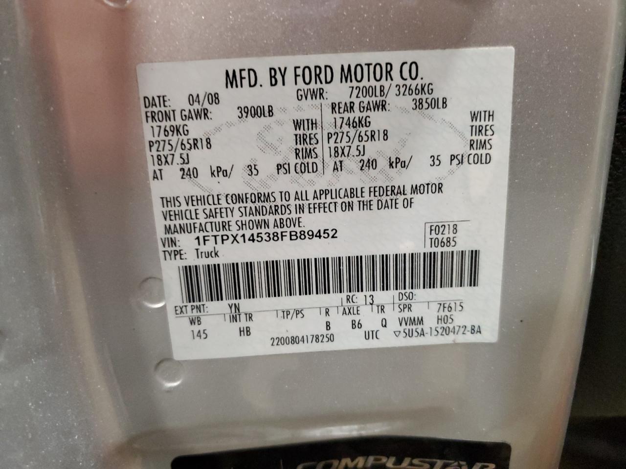 2008 Ford F-150 - Image 12