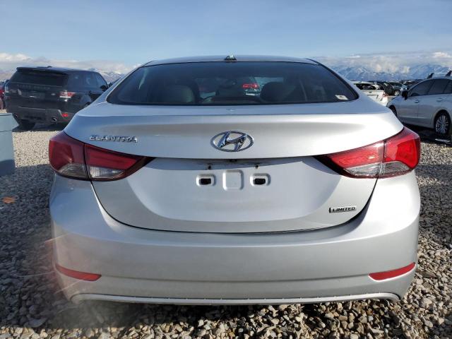  HYUNDAI ELANTRA 2014 Серебристый