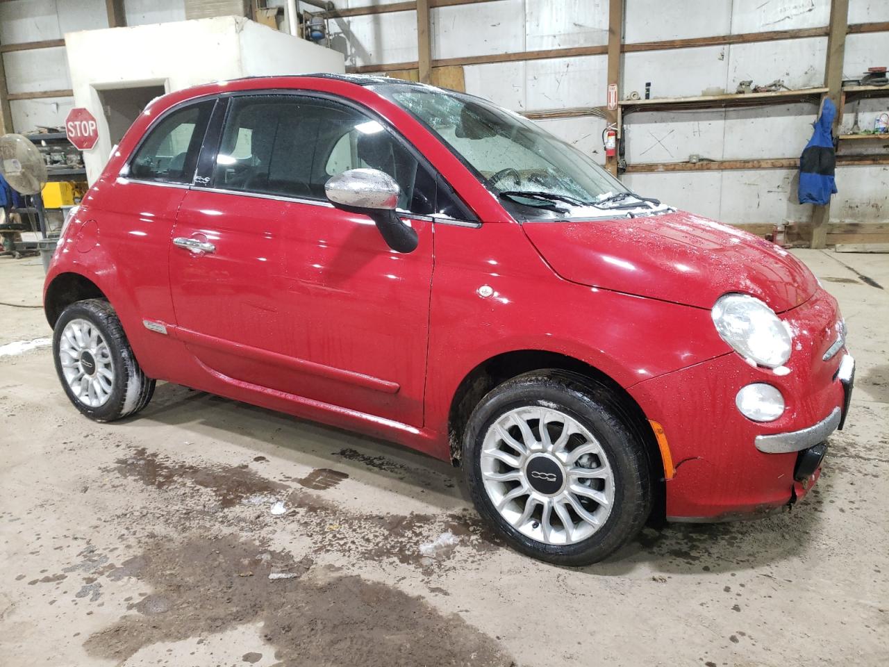 2013 Fiat 500 Lounge VIN: 3C3CFFER7DT563078 Lot: 86949534