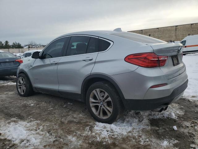  BMW X4 2016 Серебристый