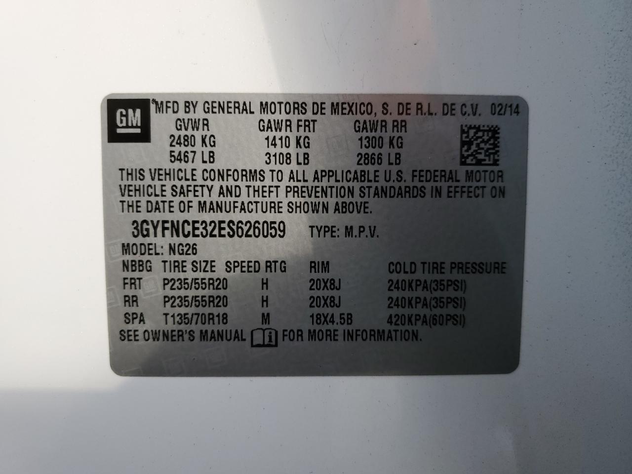 2014 Cadillac SRX - Image 13
