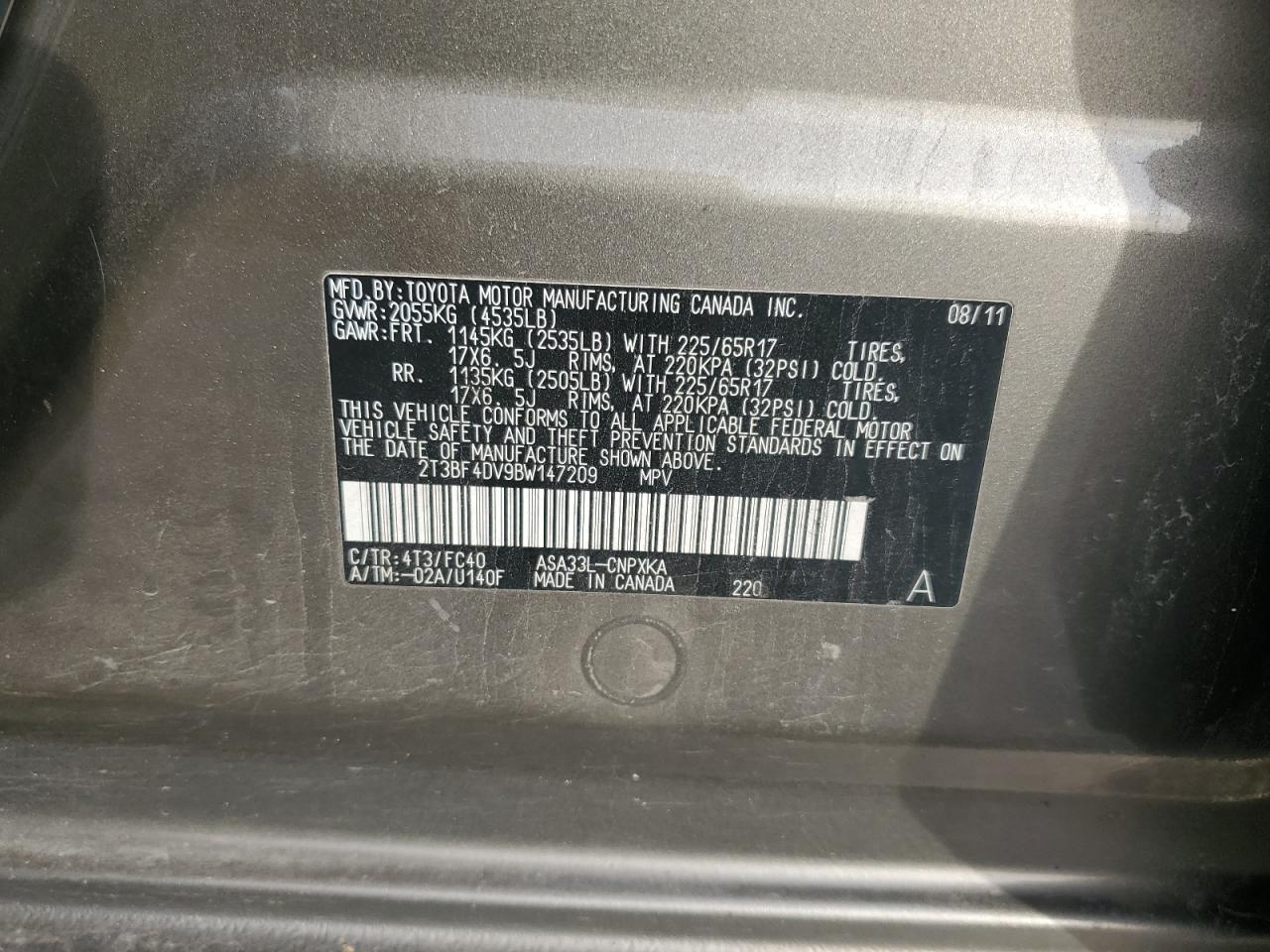 2011 Toyota RAV 4 - Image 14