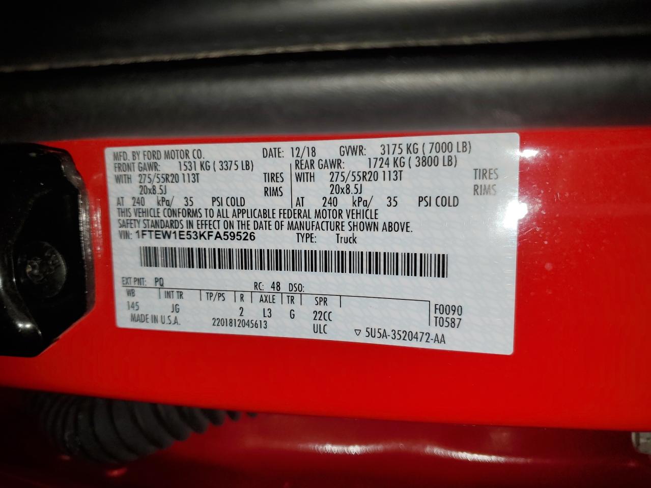 2019 Ford F-150 - Image 13