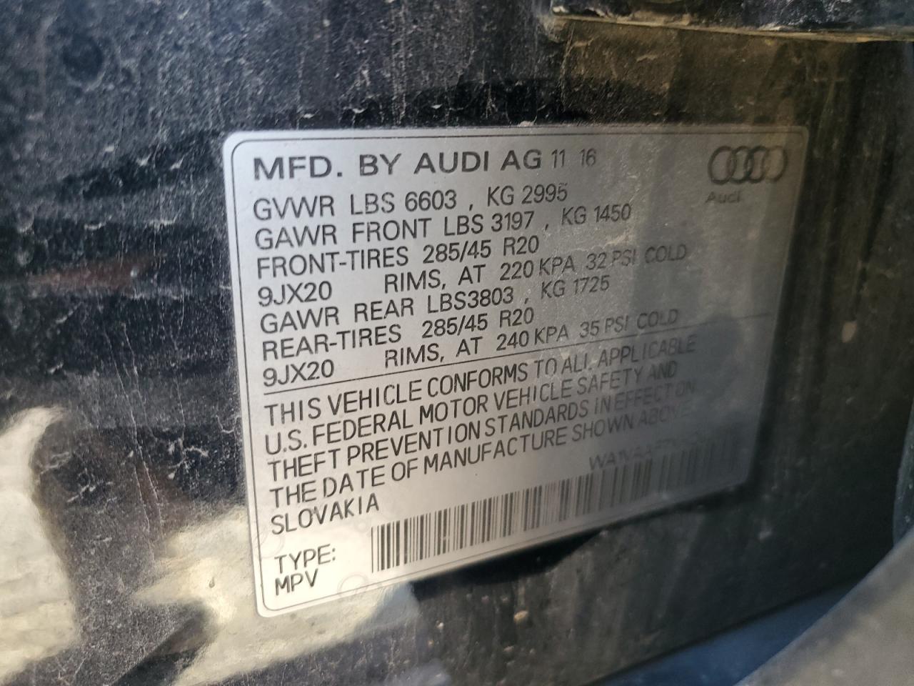 2017 Audi Q7 - Image 15
