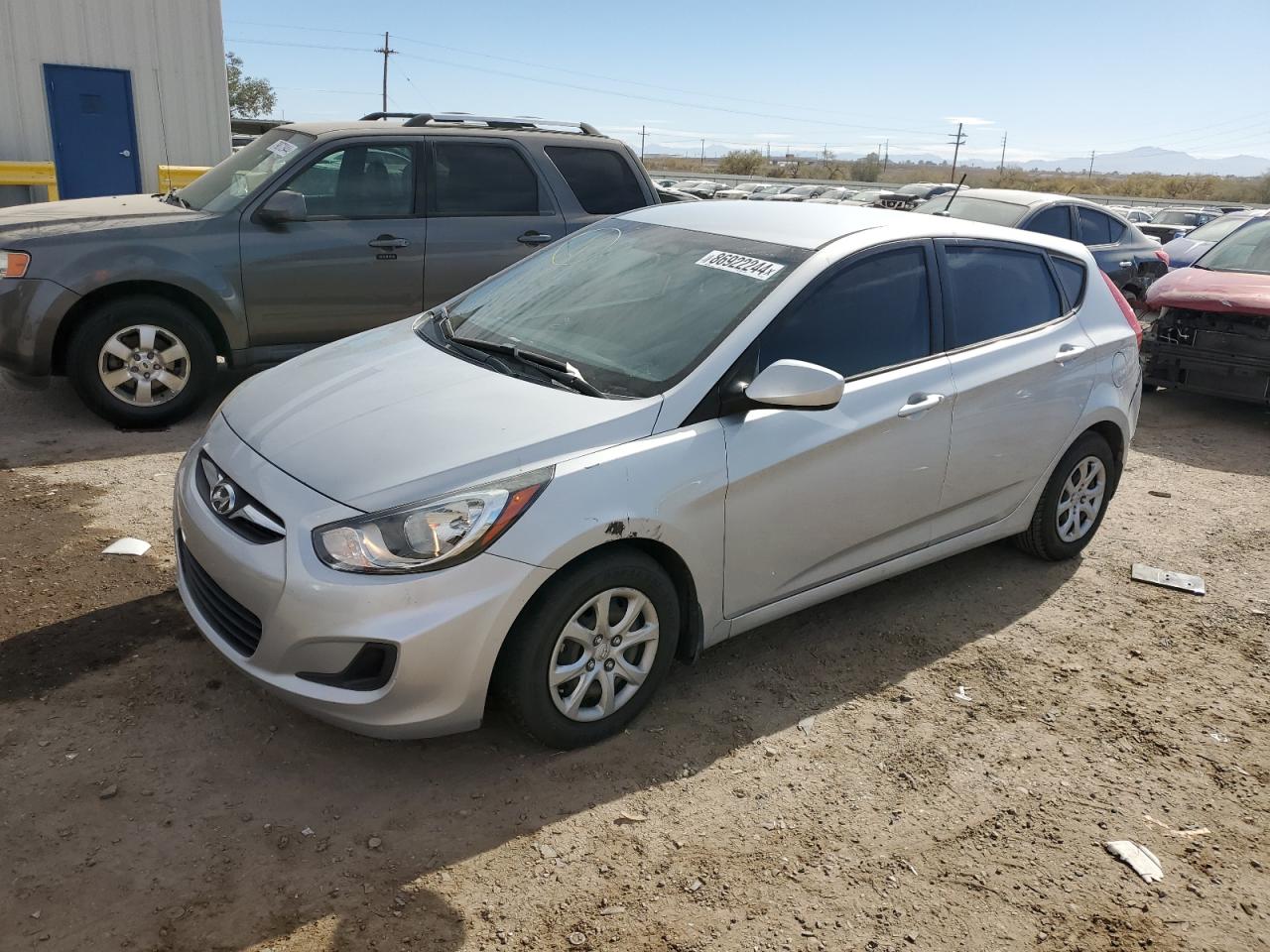 VIN KMHCT5AE1EU176241 2014 HYUNDAI ACCENT no.1