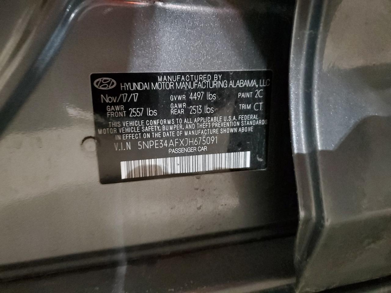 2018 Hyundai Sonata - Image 14