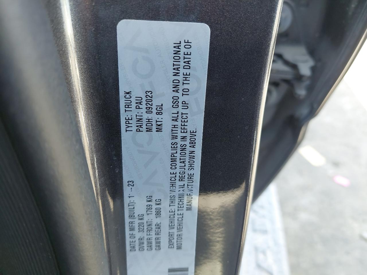 1C6SRFLT9RN143026 - 2024 Dodge RAM 1500 - #42079015
