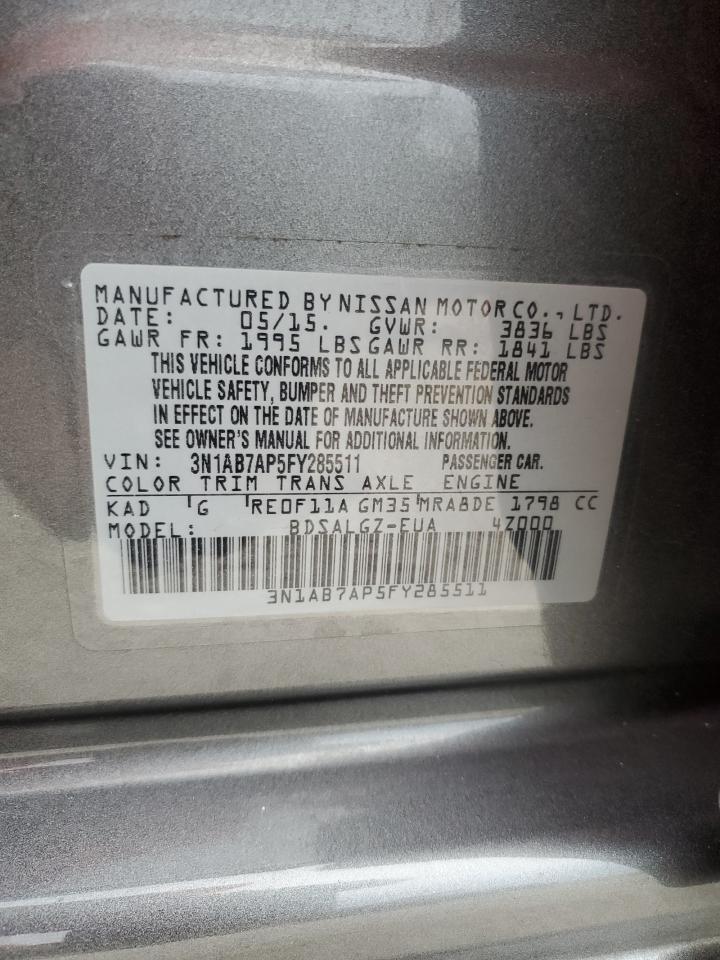 2015 Nissan Sentra - Image 12