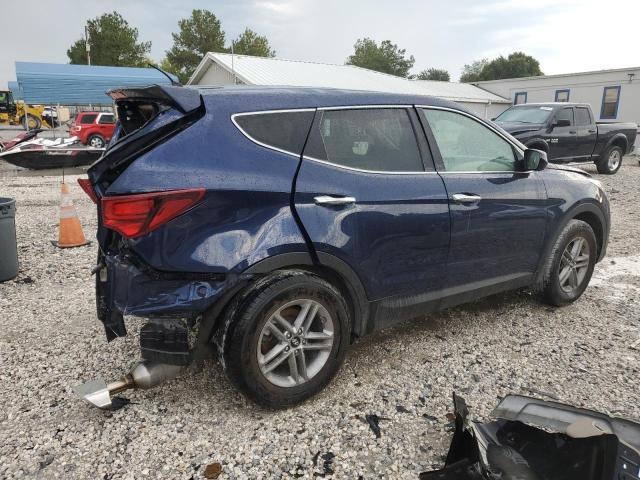 HYUNDAI SANTA FE 2018 Синий