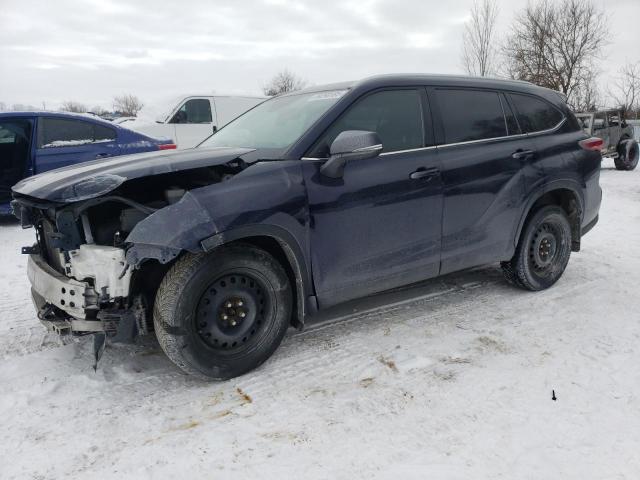 2022 TOYOTA HIGHLANDER XLE à vendre chez Copart ON - LONDON