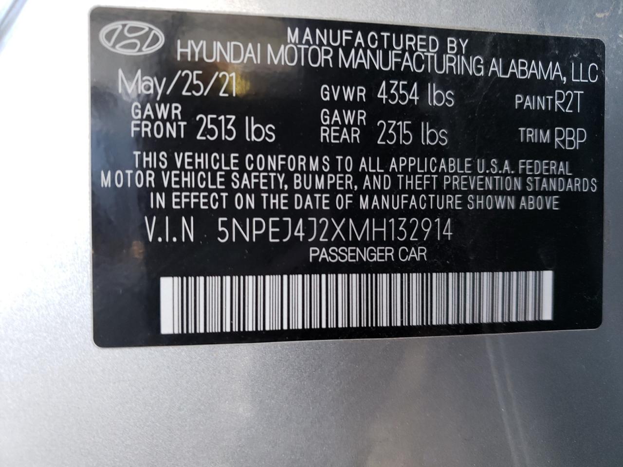 2021 Hyundai Sonata - Image 12