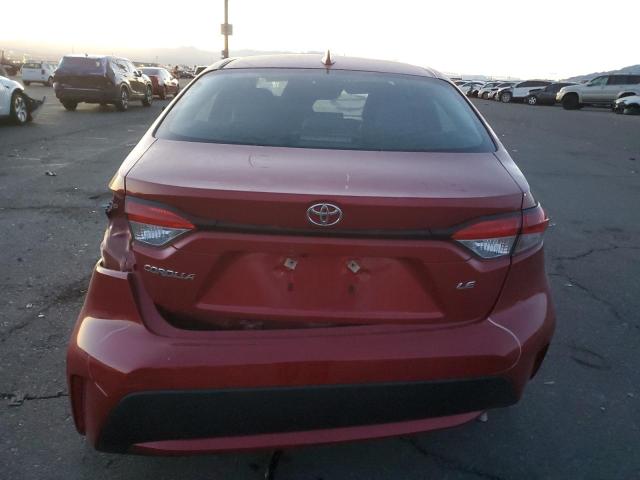  TOYOTA COROLLA 2021 Красный