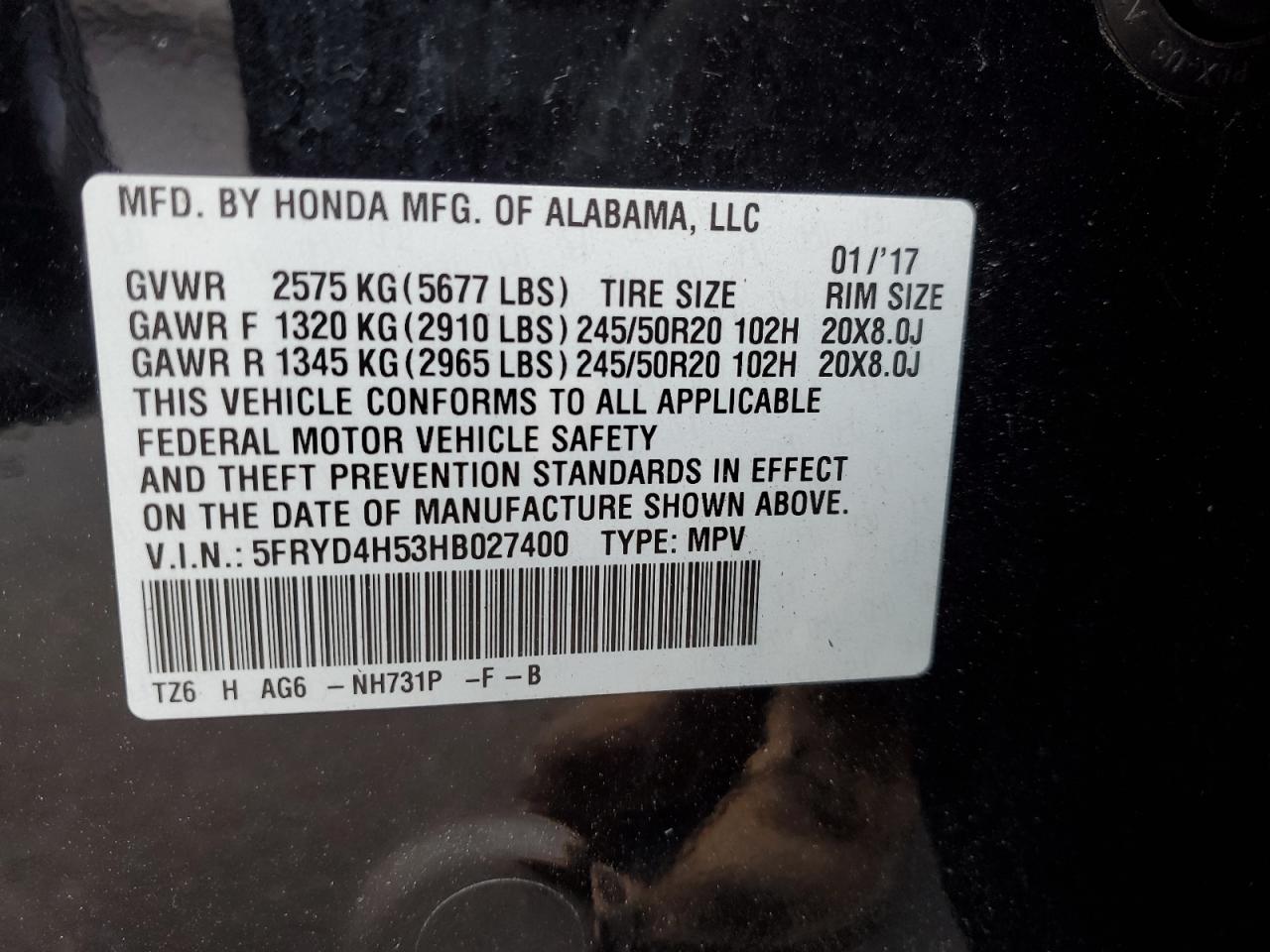 2017 Acura MDX - Image 16