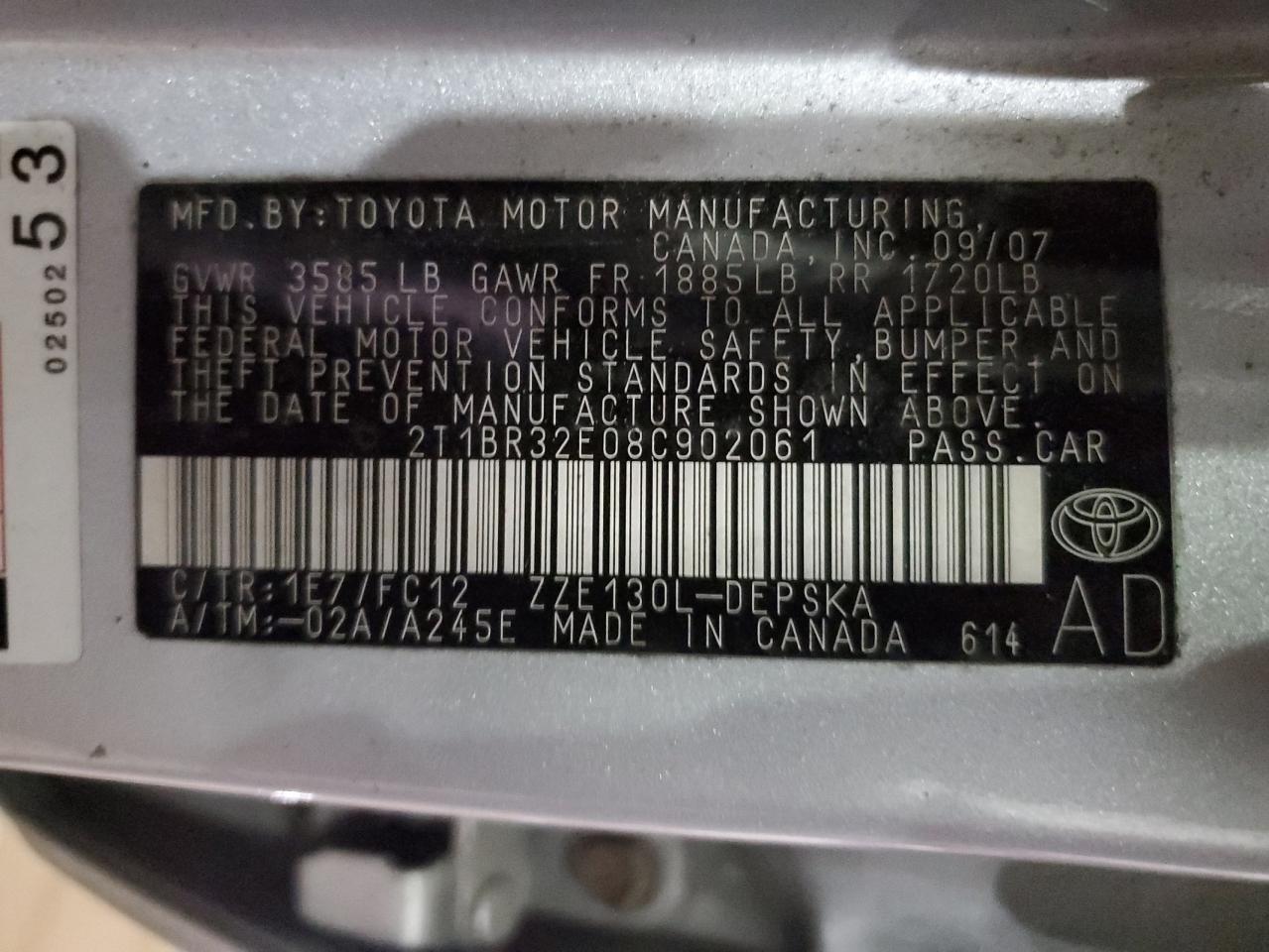 2008 Toyota Corolla - Image 12