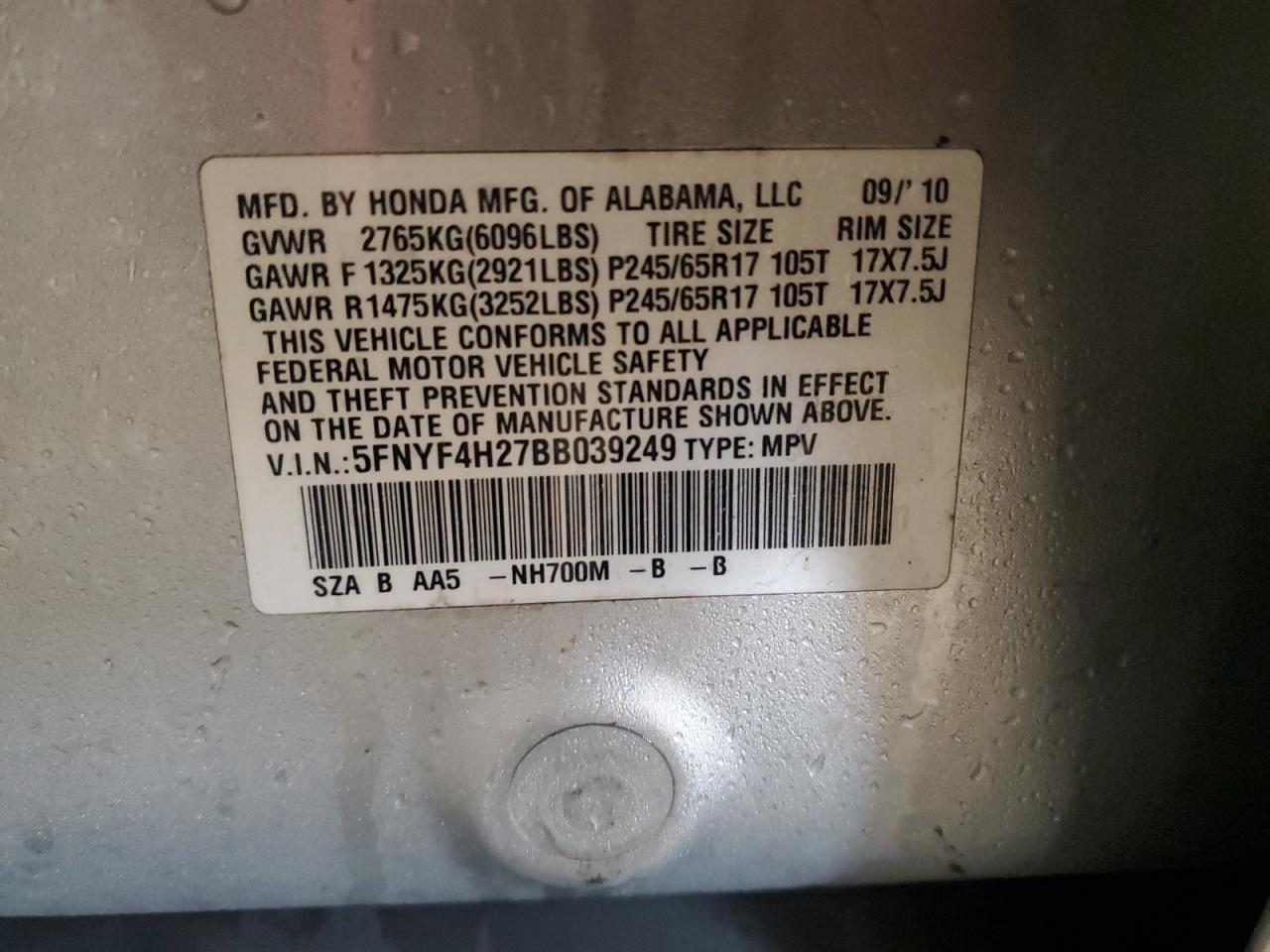 2011 Honda Pilot - Image 13