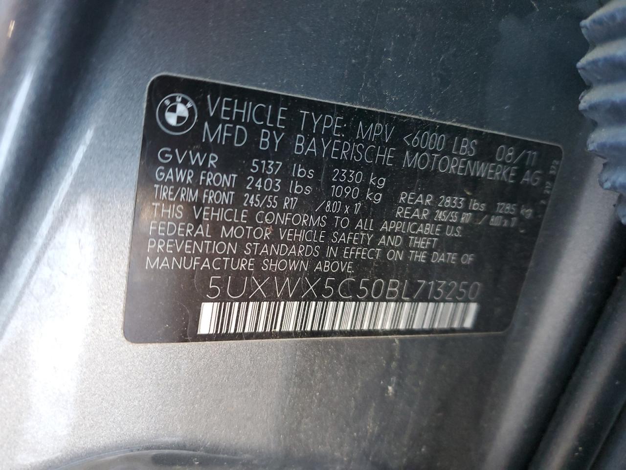 2011 BMW X3 - Image 13