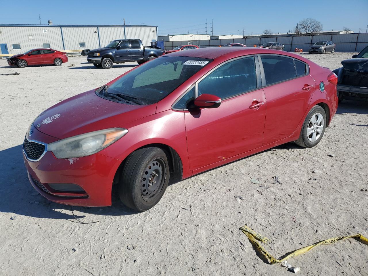 VIN KNAFX4A65F5378730 2015 KIA FORTE no.1