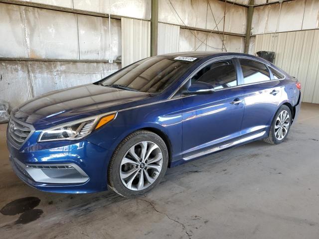  HYUNDAI SONATA 2017 Blue