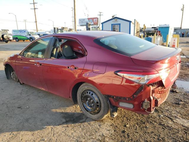  TOYOTA CAMRY 2018 Червоний