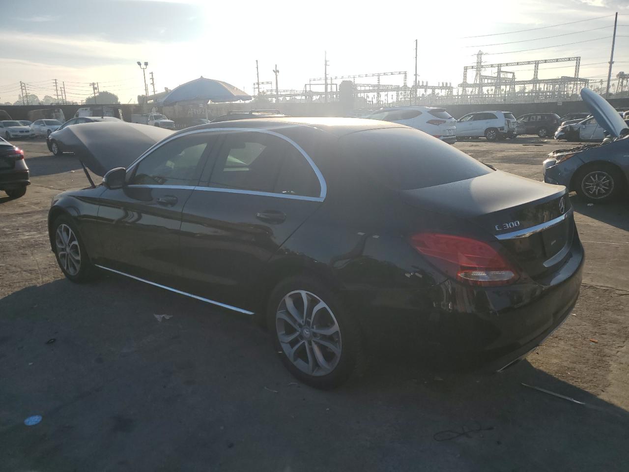 VIN 55SWF4JB1GU101610 2016 MERCEDES-BENZ C-CLASS no.2