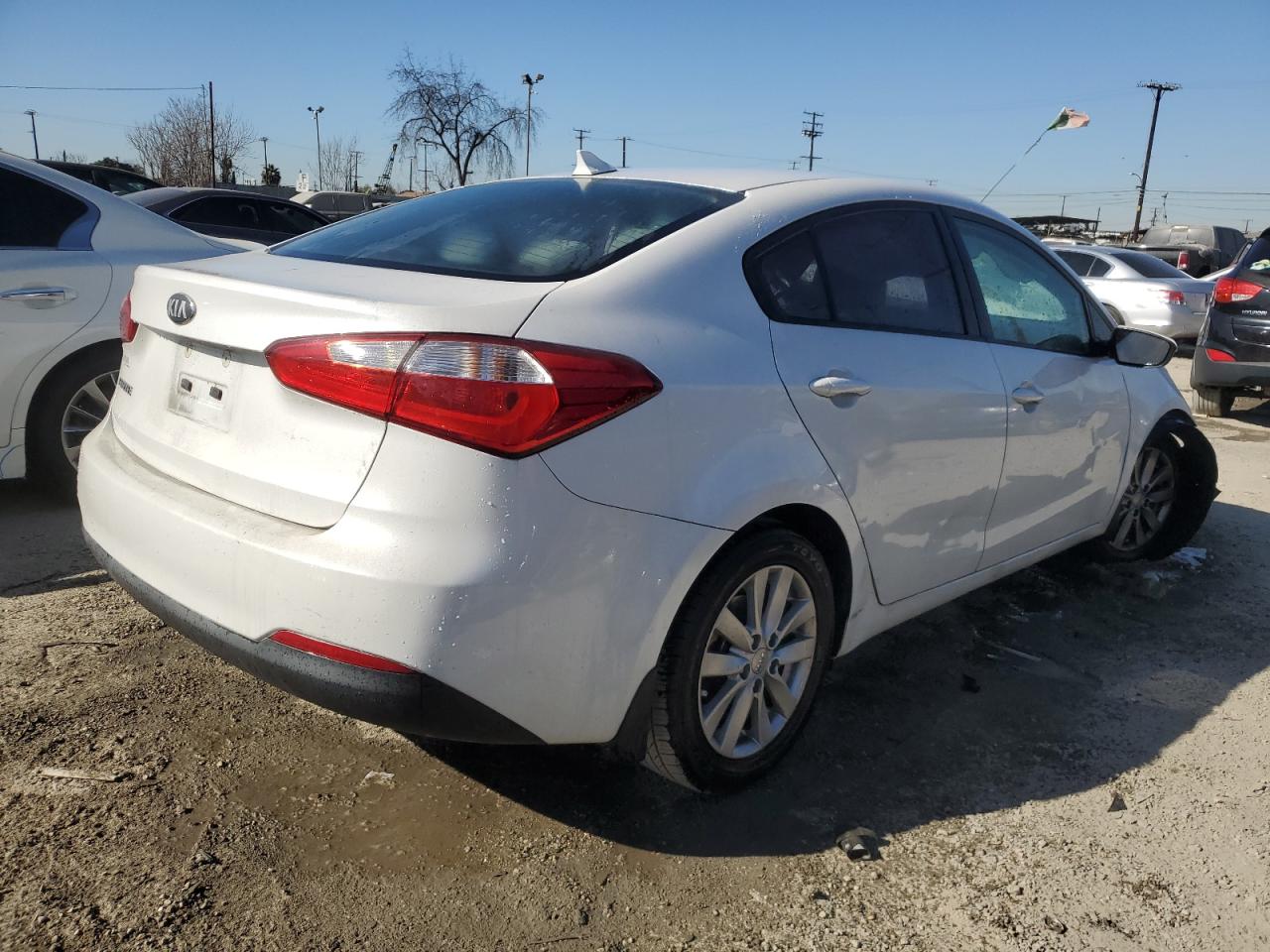 VIN KNAFX4A65E5221438 2014 KIA FORTE no.3