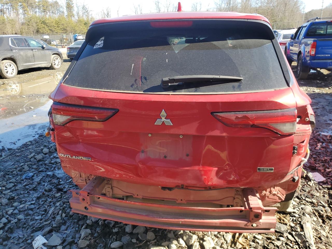 2023 Mitsubishi Outlander Sel VIN: JA4J3VA8XPZ039515 Lot: 42351155