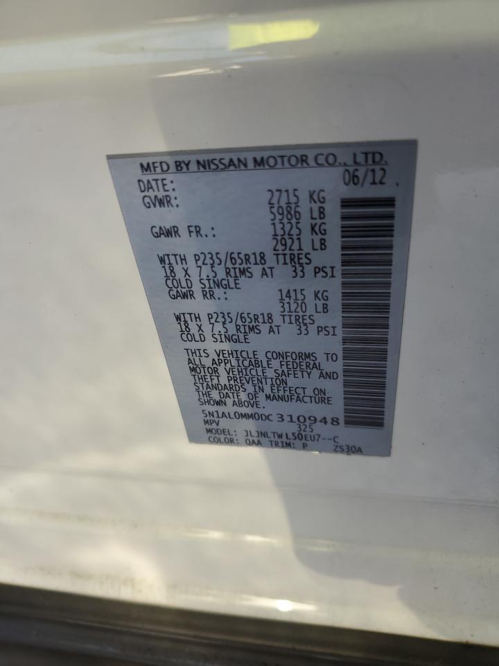 2013 Infiniti JX - Image 13