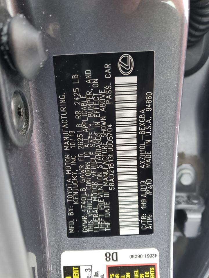 2020 Lexus ES - Image 12