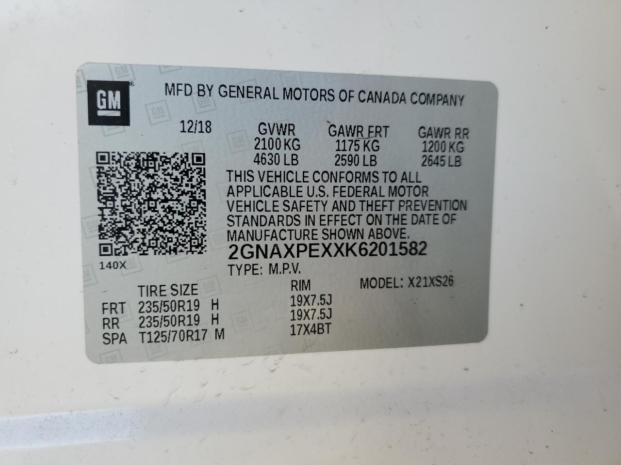 2019 Chevrolet Equinox - Image 13