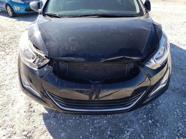 Седани HYUNDAI ELANTRA 2015 Чорний