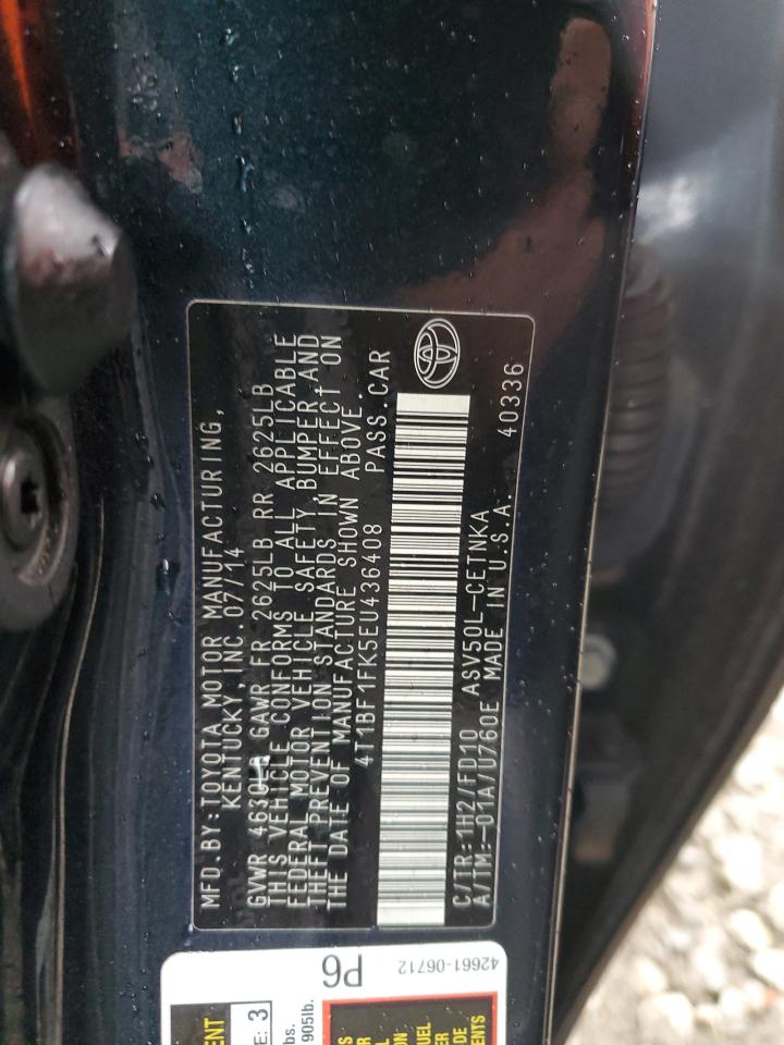 2014 Toyota Camry - Image 12