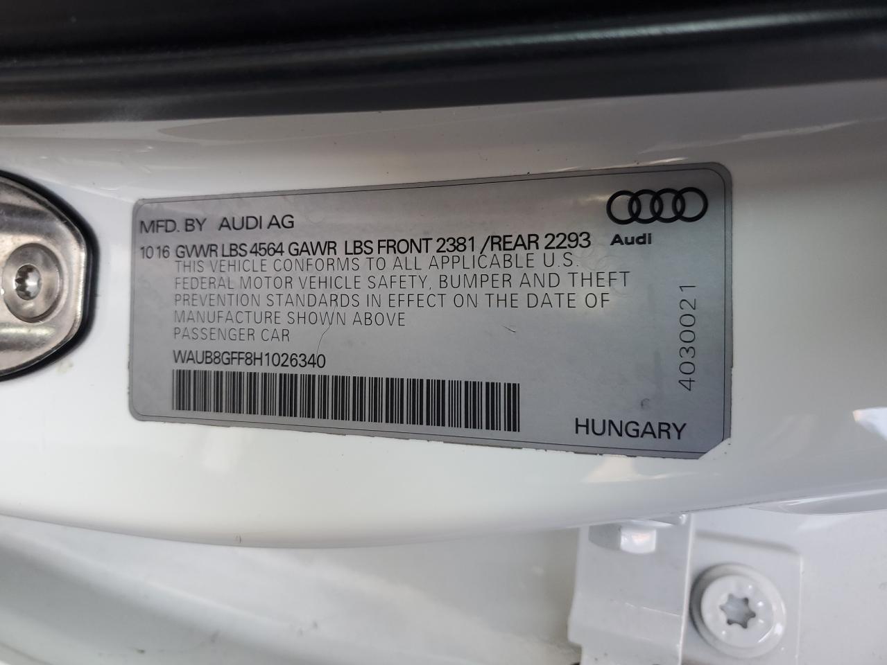 2017 Audi A3 - Image 12