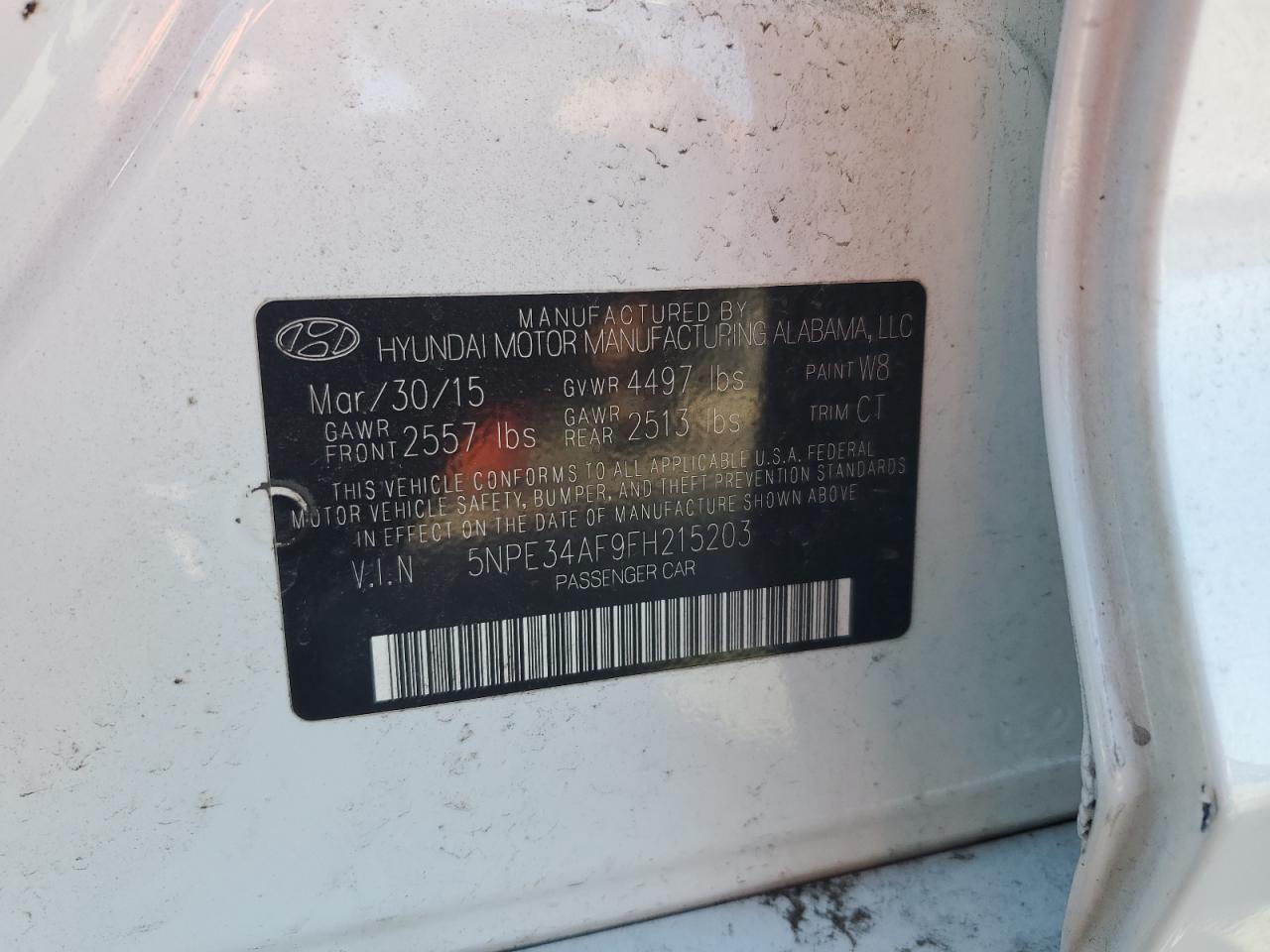 2015 Hyundai Sonata - Image 12