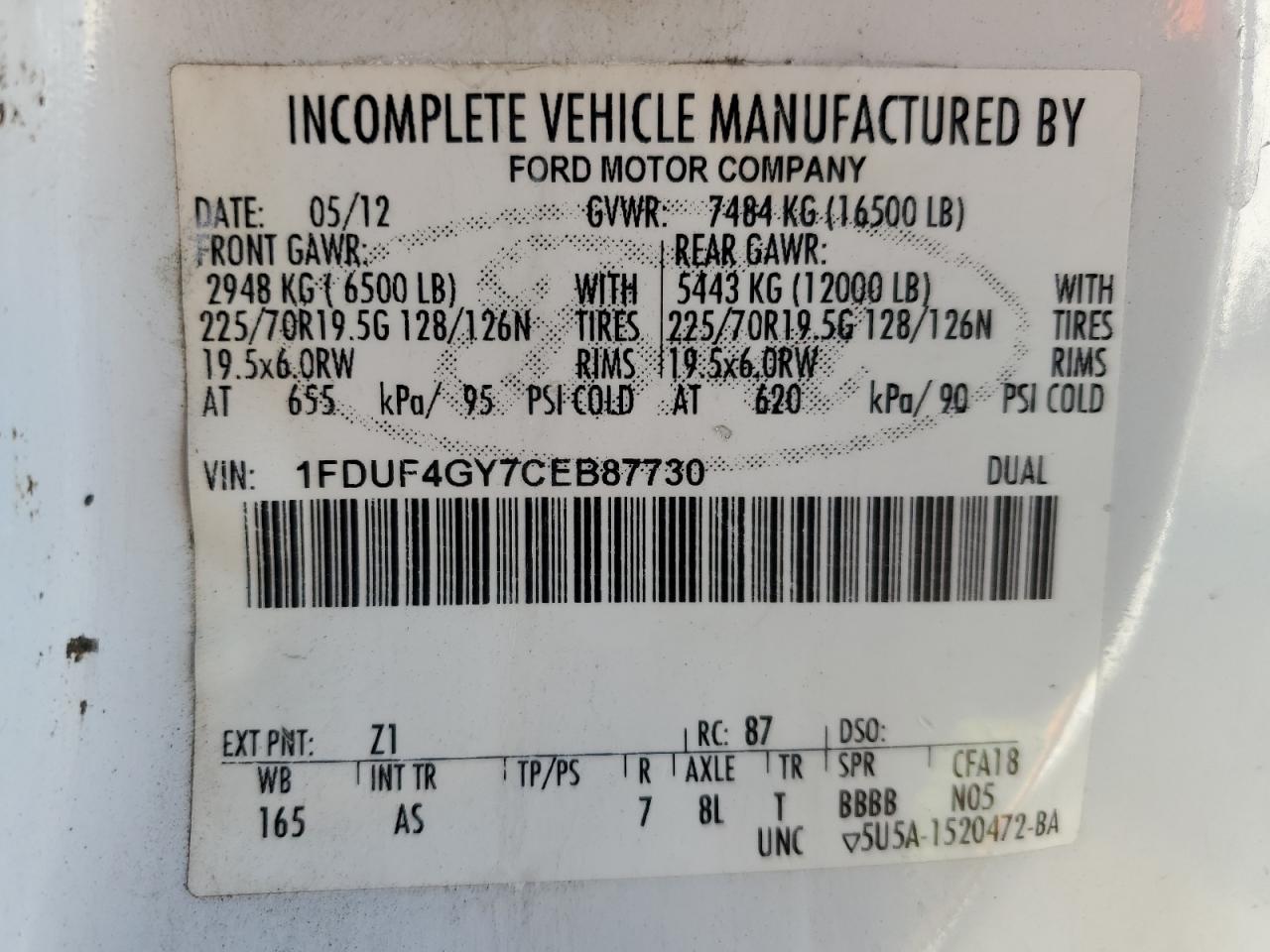 2012 Ford F450 - Image 13