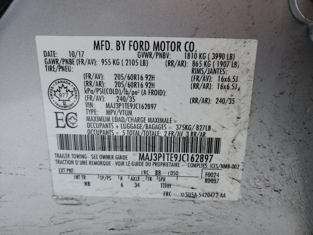2018 Ford EcoSport - Image 13