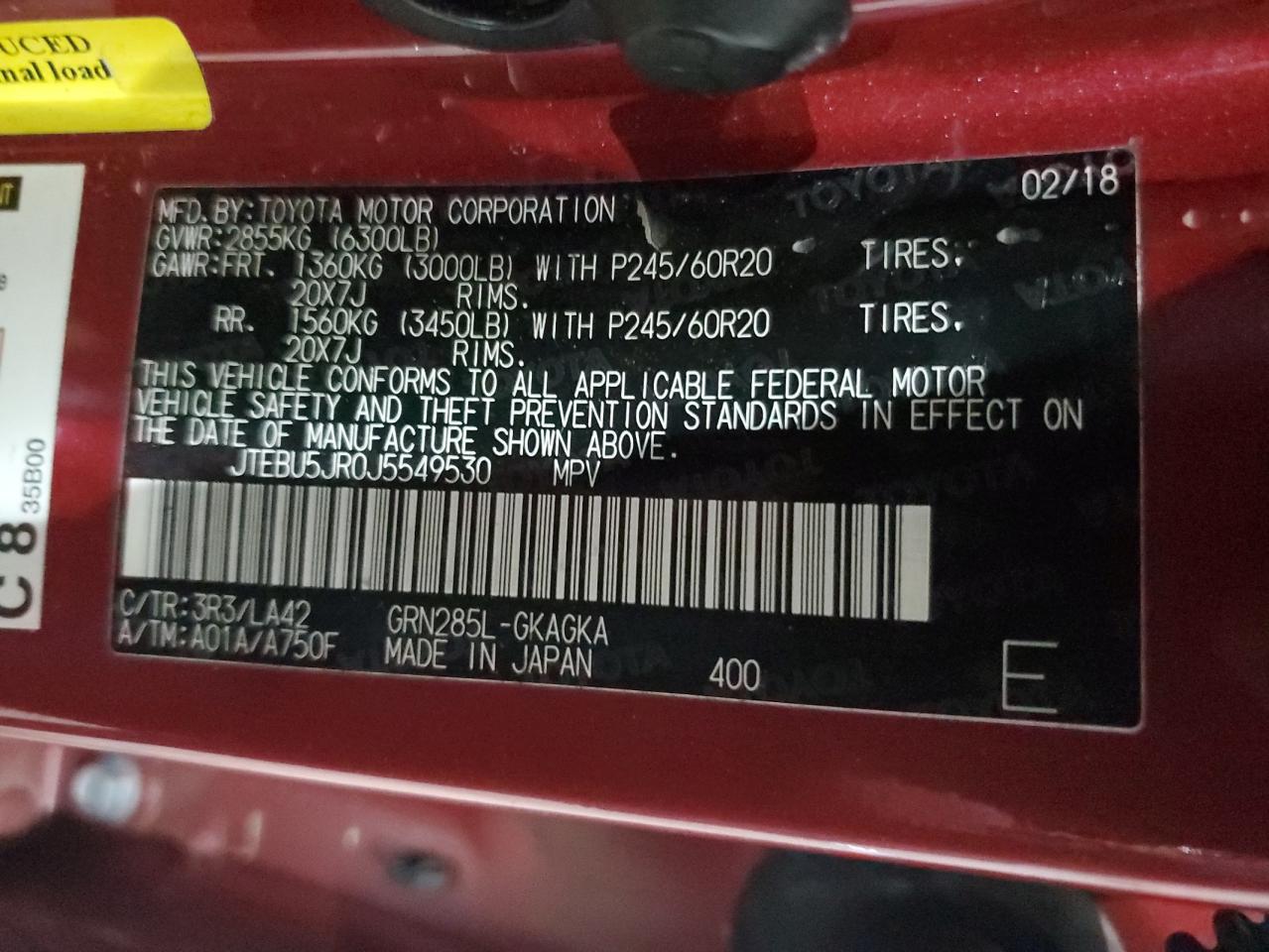 2018 Toyota 4Runner - Image 13