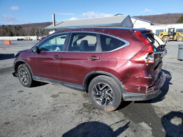  HONDA CRV 2016 Burgundy