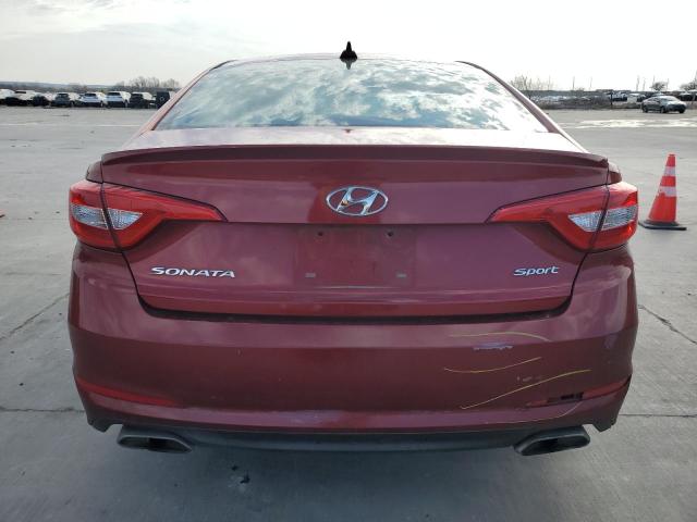  HYUNDAI SONATA 2015 Бургунди
