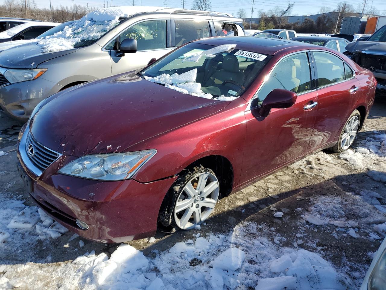 2007 Lexus Es 350 იყიდება Bridgeton-ში, MO - Front End