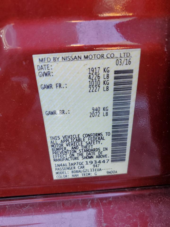 2016 Nissan Altima - Image 12